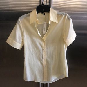 Theory Buttercup Yellow Blouse